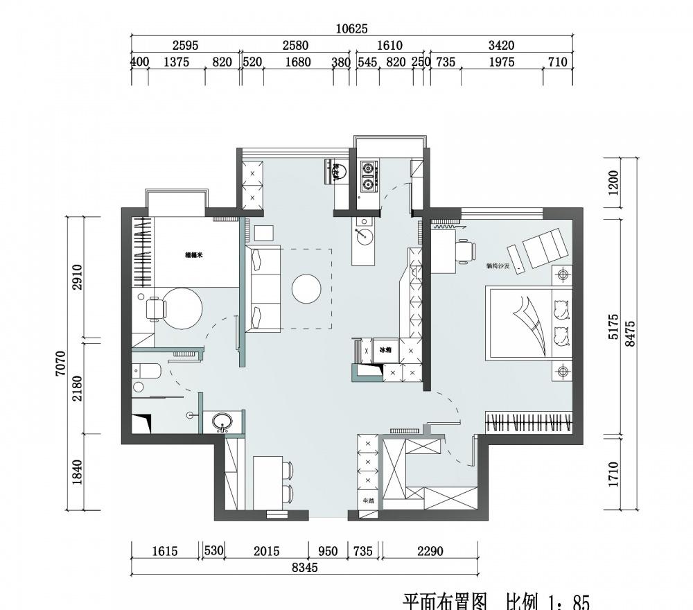 小户型空间改造，打造互动式生活空间-2
