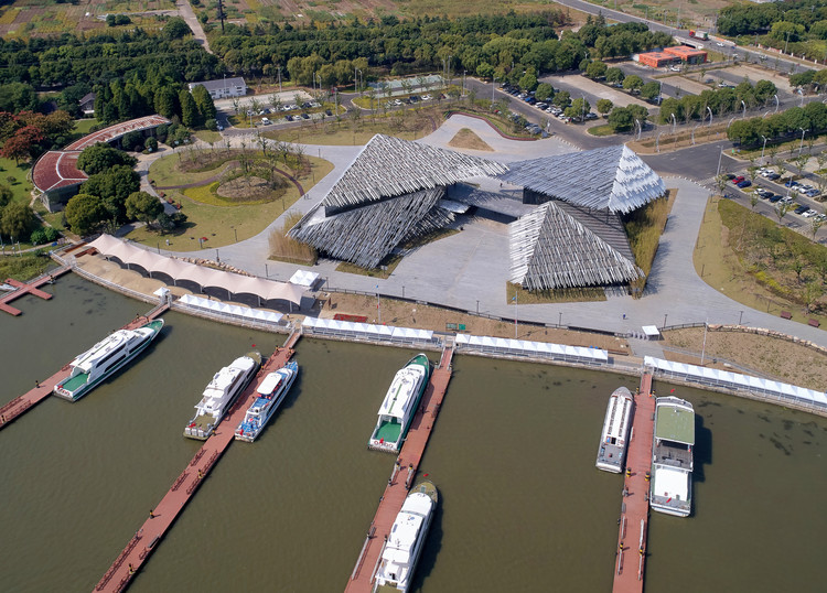 阳城湖旅游运输中心丨隈研吾及其事务所-7