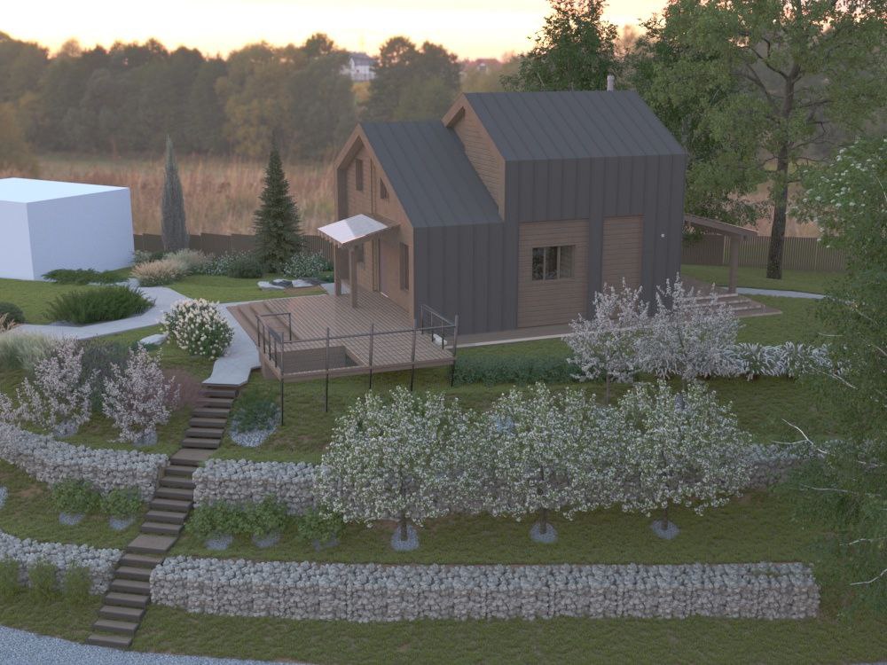 带有浮雕的景观设计-9