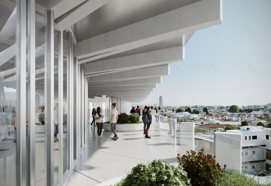 塞浦路斯大学媒体学院丨Da Costa Mahindroo Architects-14