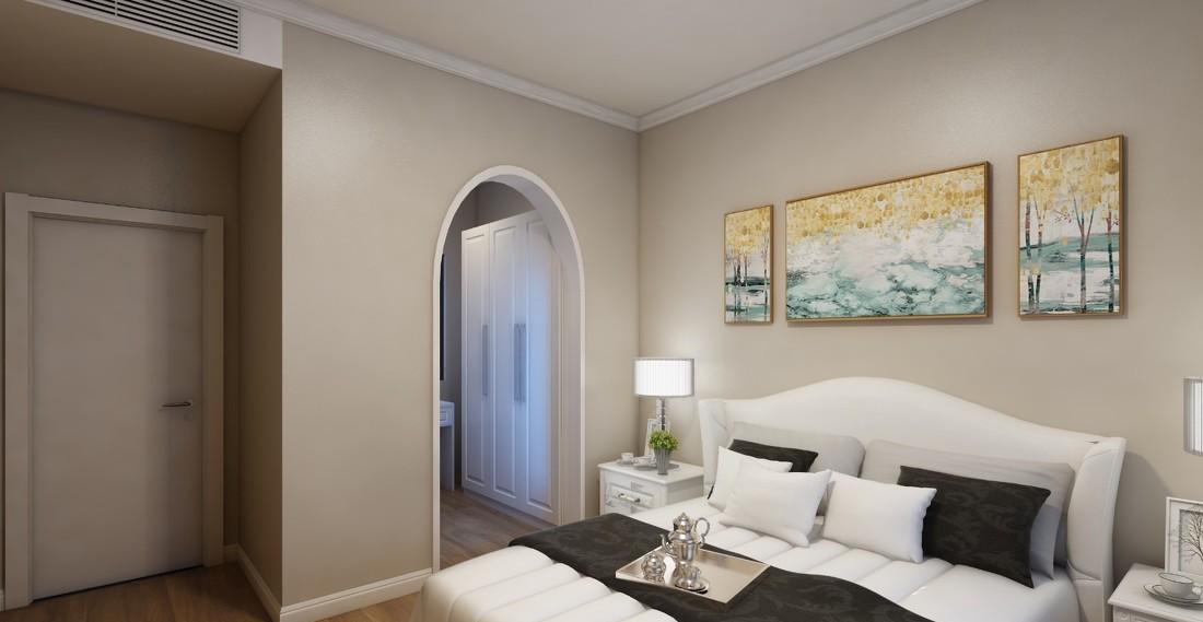 万达文旅城 125 平现代简约家居设计-10