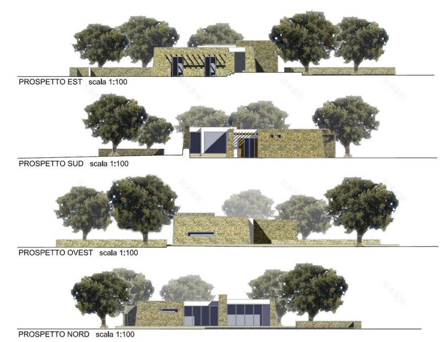 意大利乡村之家 | 原生态石墙与玻璃墙的现代对话-60