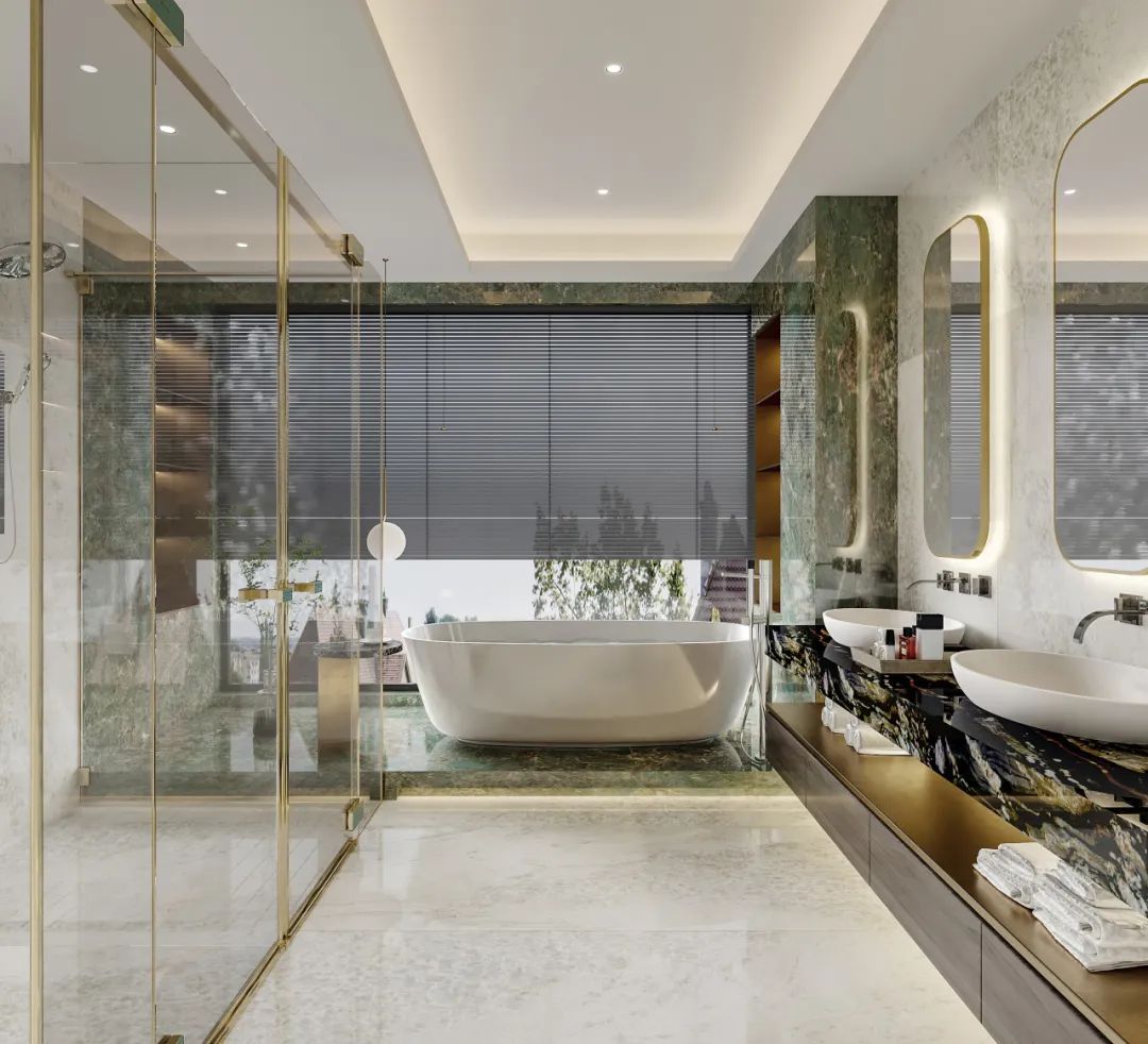 首发|现代轻奢新境界：千平大宅诠释豪居典范-24