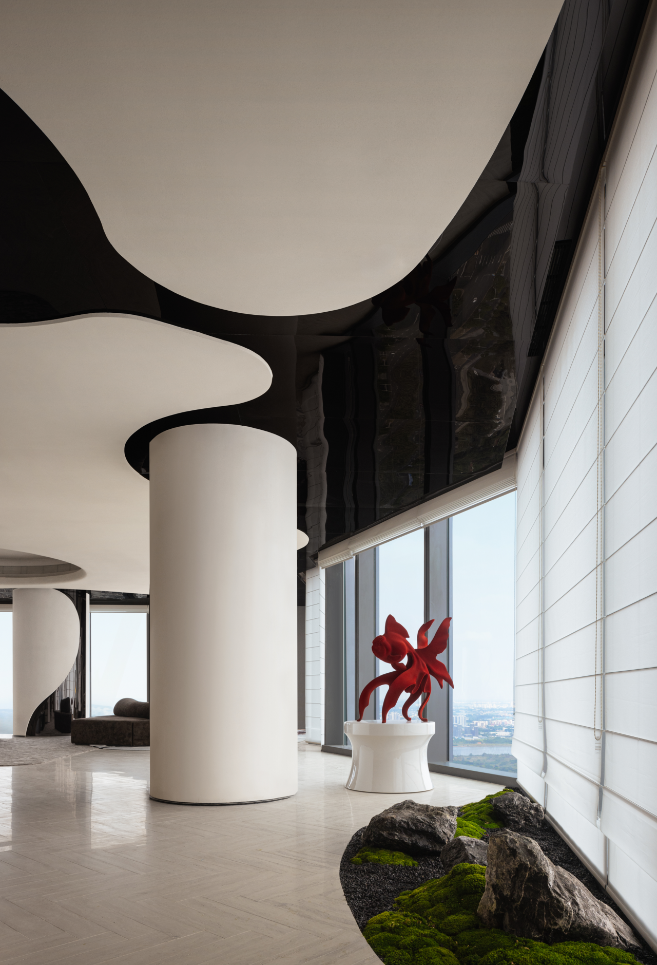 海口中交国际中心云端会客厅丨中国海口丨CAC京典设计-24