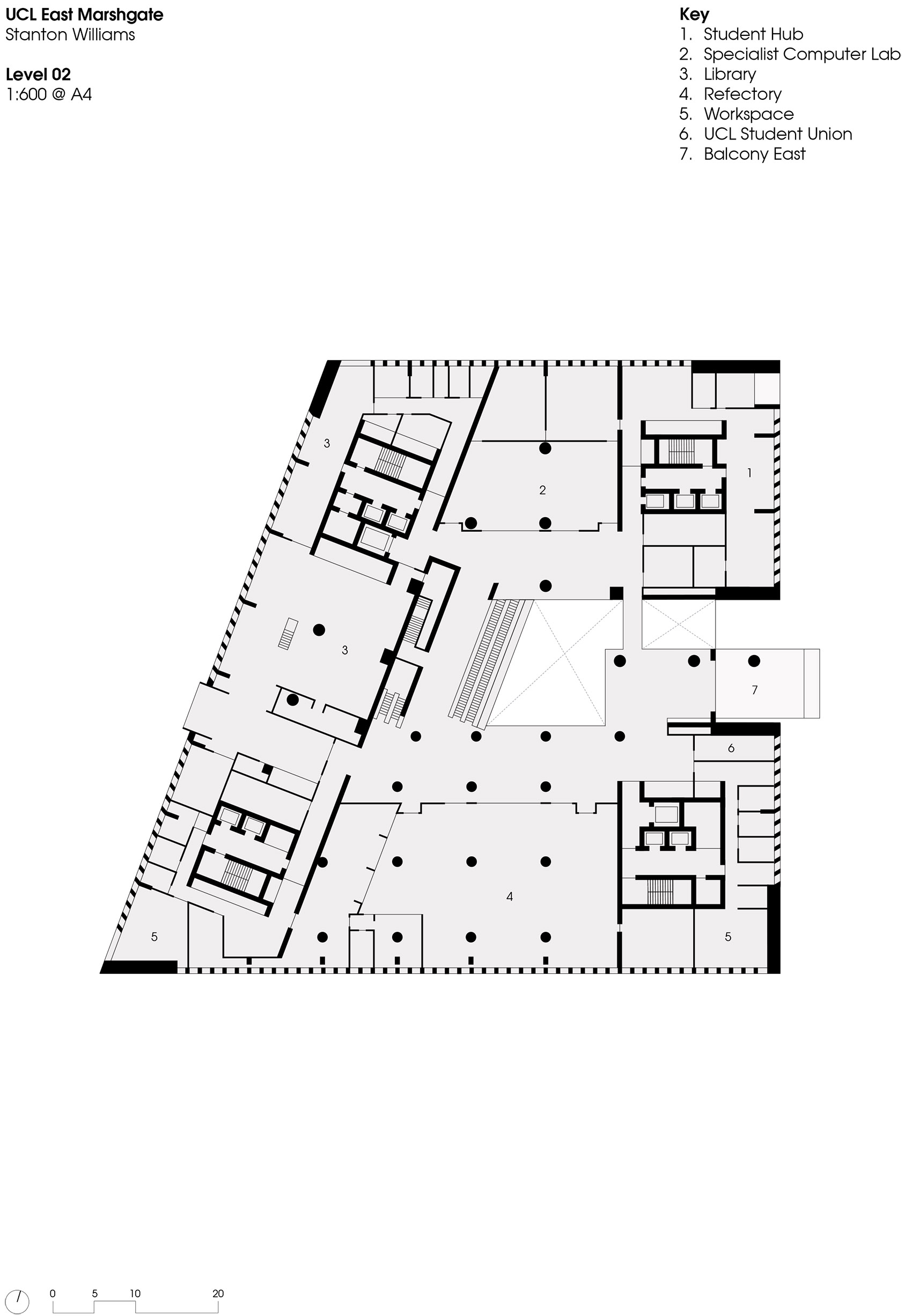 伦敦大学学院Marshgate大楼丨英国伦敦丨Stanton Williams-109