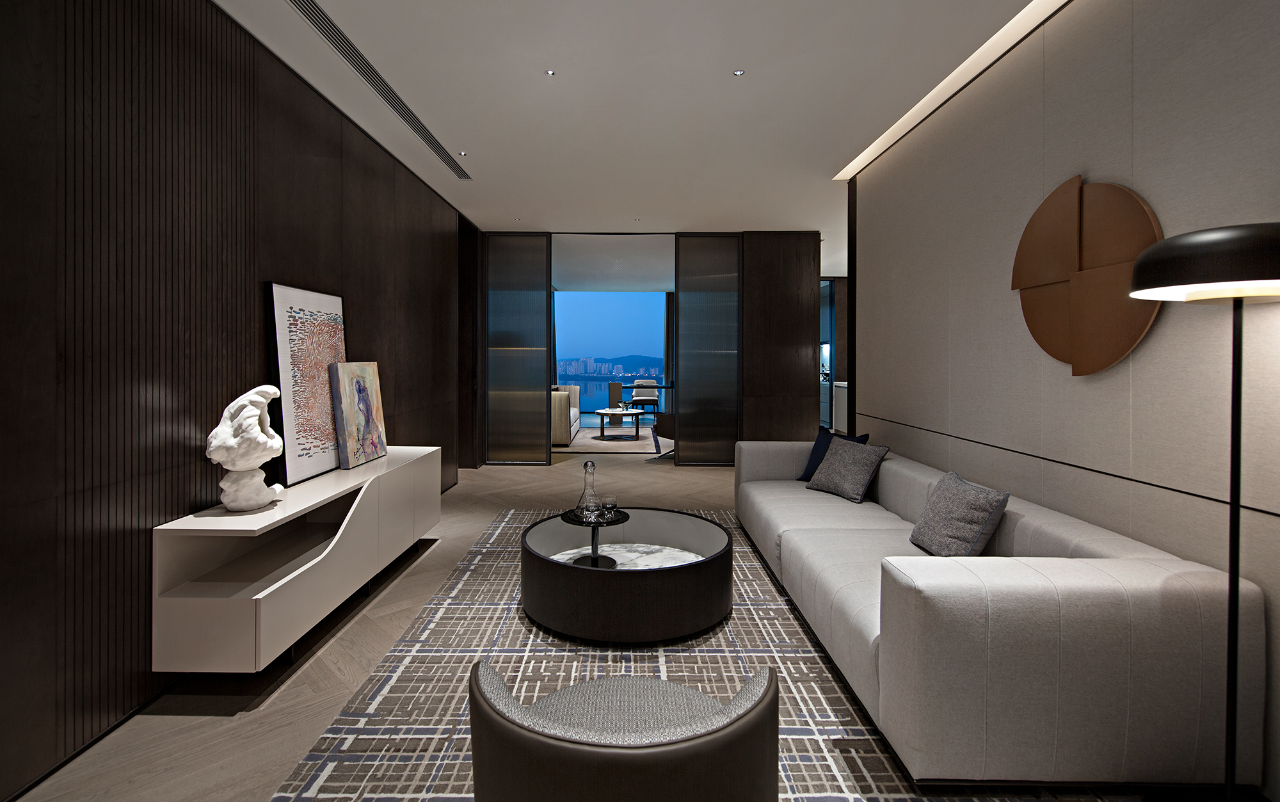 长沙450㎡大平层 | 面朝湖心，春暖花开-42