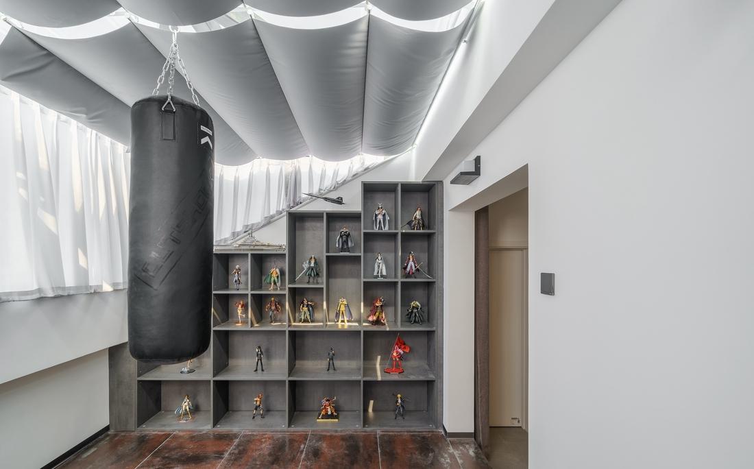 现代工业风全屋收纳设计-47