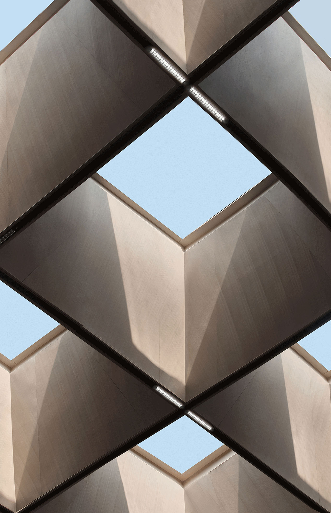 栖霞建设星叶栖悦湾展示中心丨中国南京丨硬装矩阵纵横,软装梵池设计-4