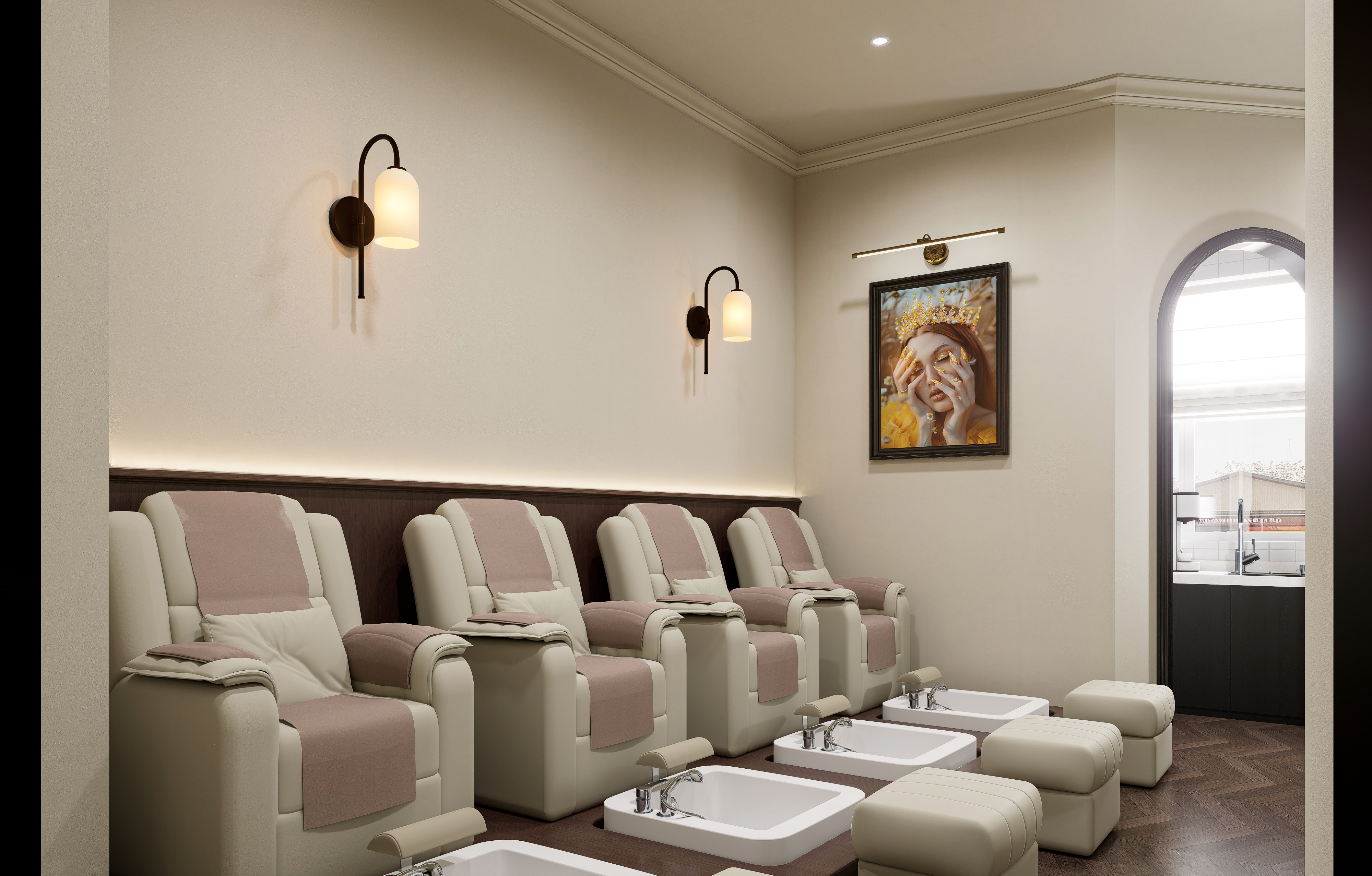 naily美甲店丨英国伦敦丨哈尔滨汇象创意设计有限公司-11