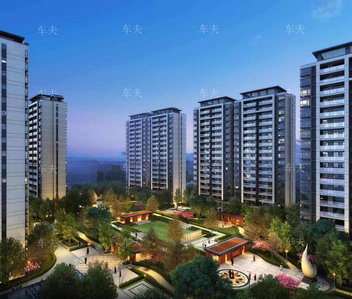 室外建筑商业                     -19