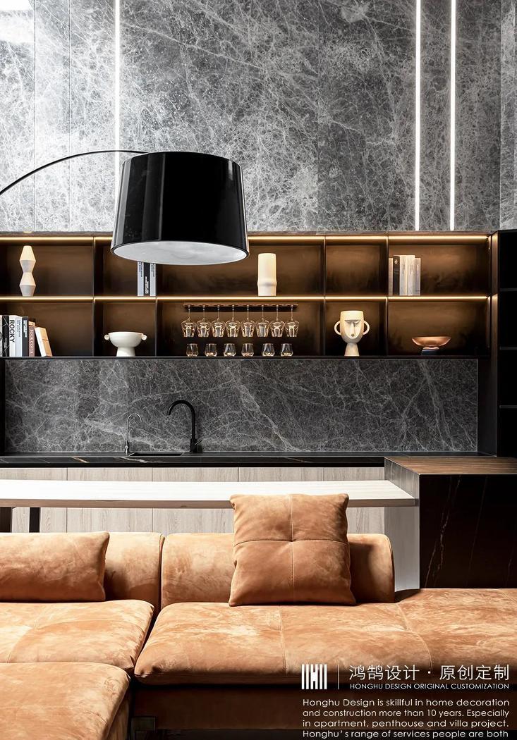 极简美学 · 350㎡底复空间的精致改造-17