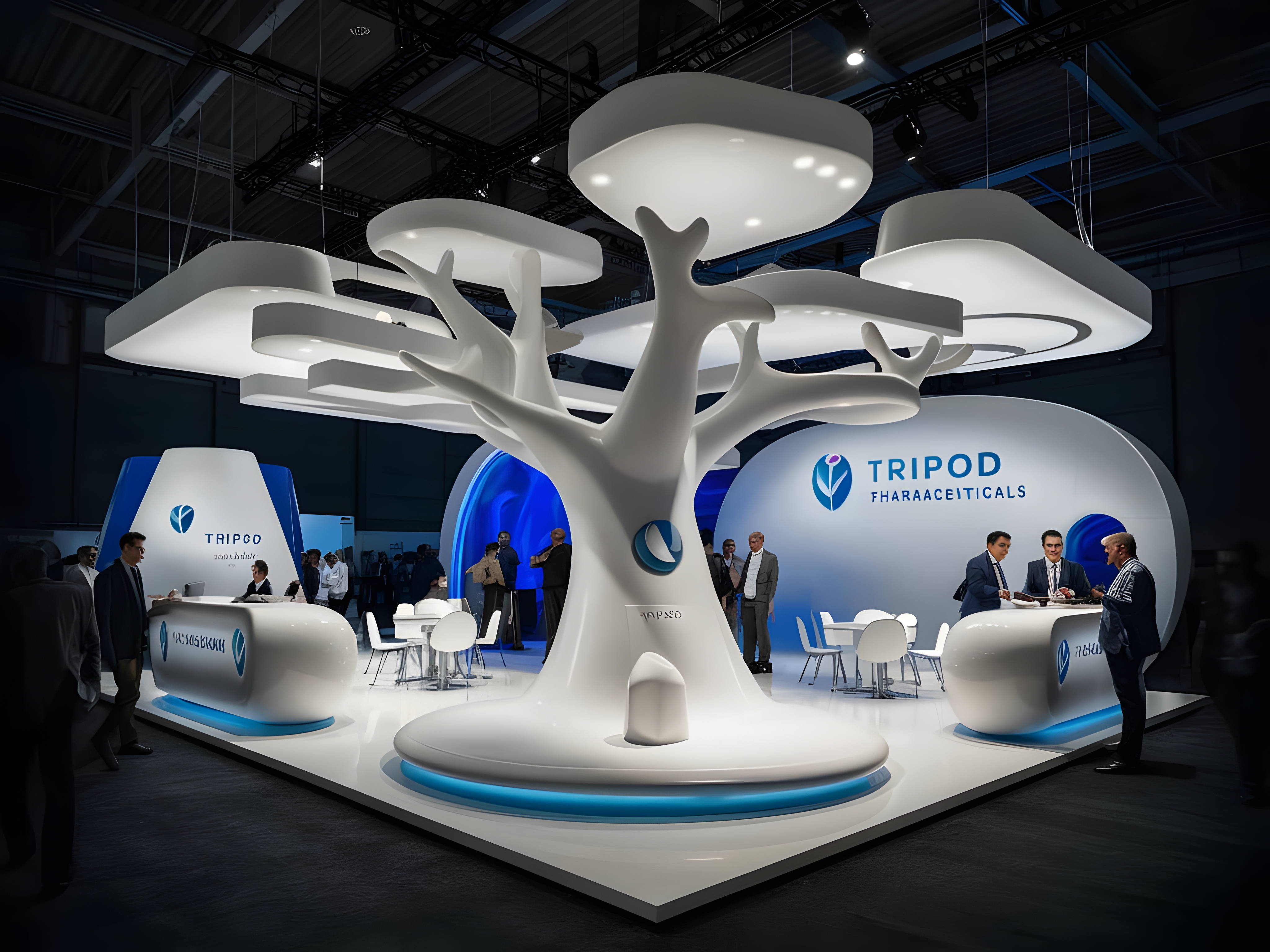 Personalized exquisite small booth-8