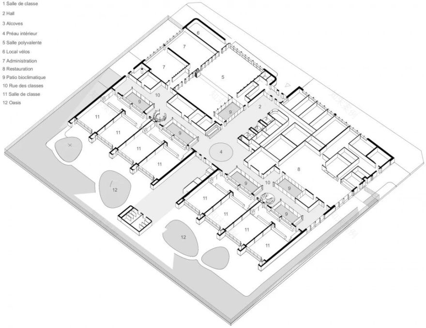 Simone Veil学校综合体丨法国丨Le Penhuel et Associés-3