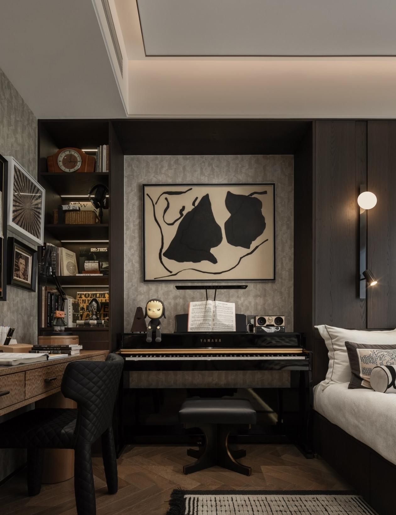 贵阳万科·未来溪地135㎡样板间丨中国贵阳丨软装GNU金秋设计,硬装深圳市梵一舍室内装饰设计-30