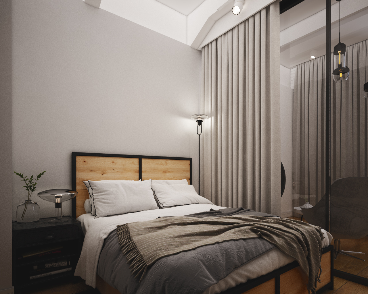 Небольшой лофт в Москве-15