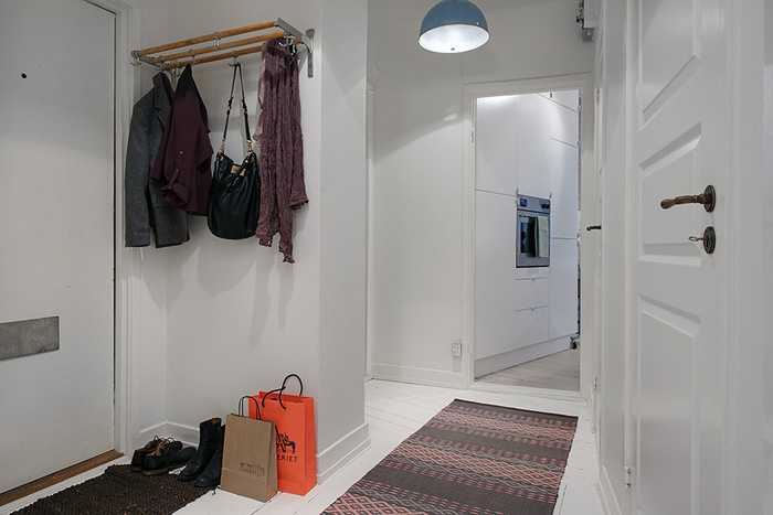 瑞典城市公寓的印花墙纸设计-27