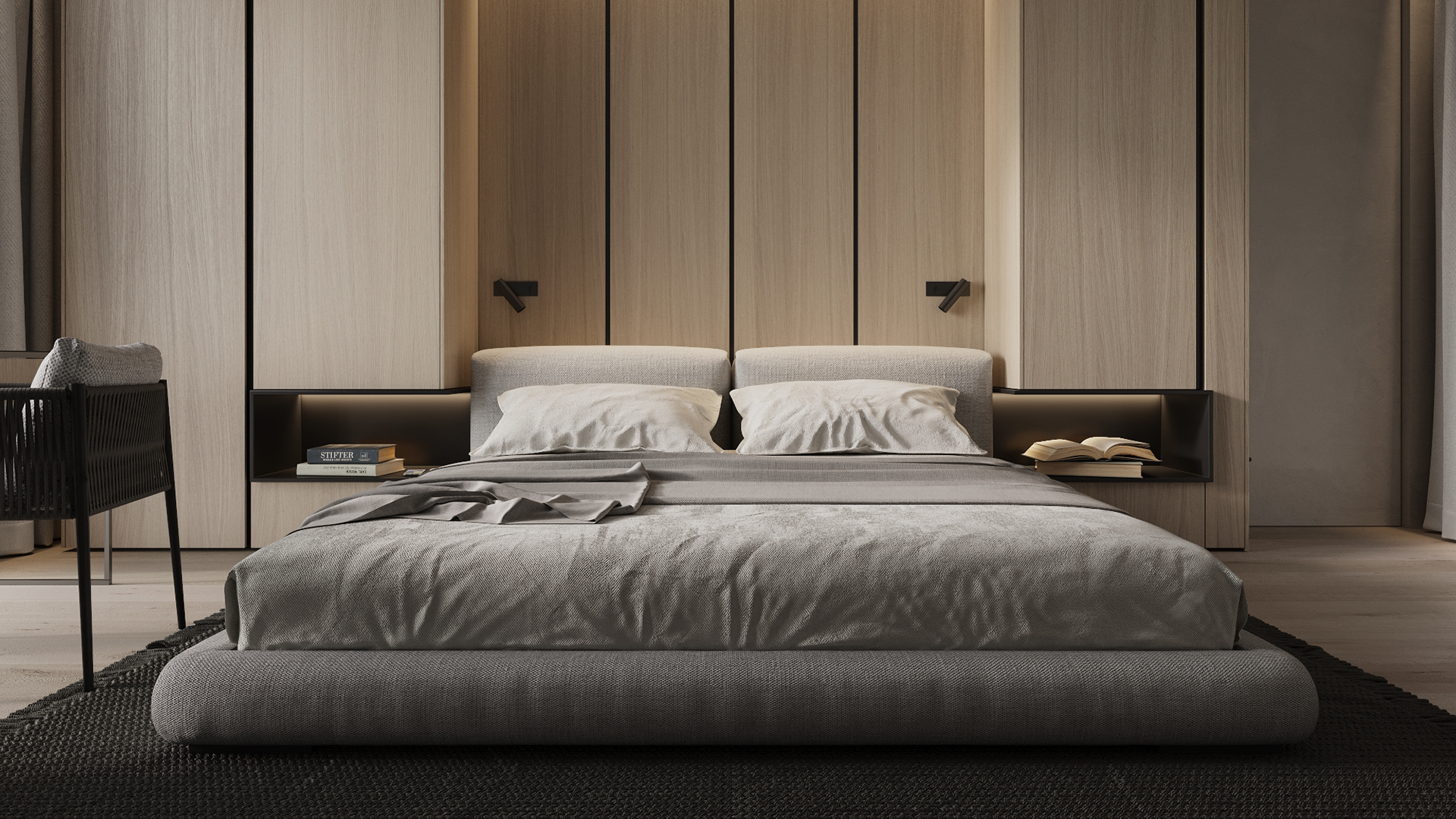 多彩现代简约，开放式空间设计！-19