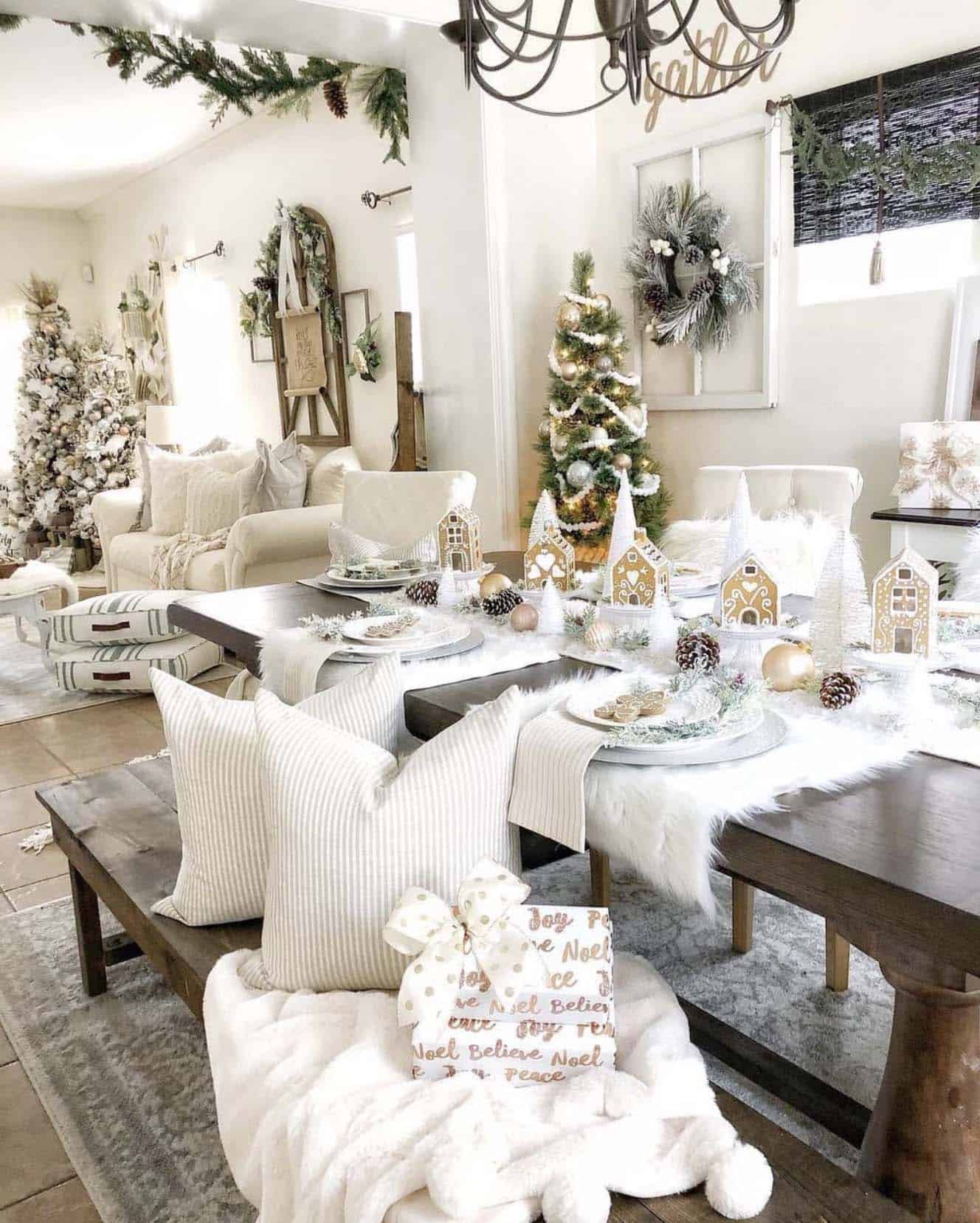 Wishing You A Very Merry Christmas: 80 Decorating Ideas To Inspire-19