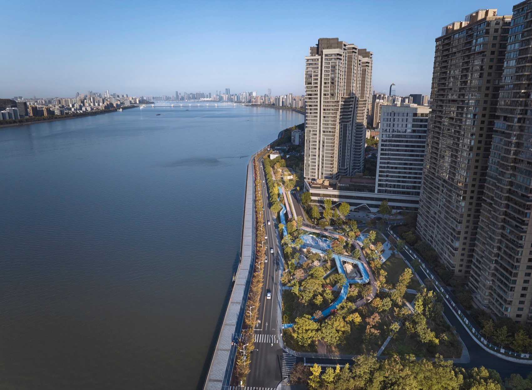 杭州滨江公共空间·银杏驿与大桥驿丨中国杭州丨同济原作设计工作室-5