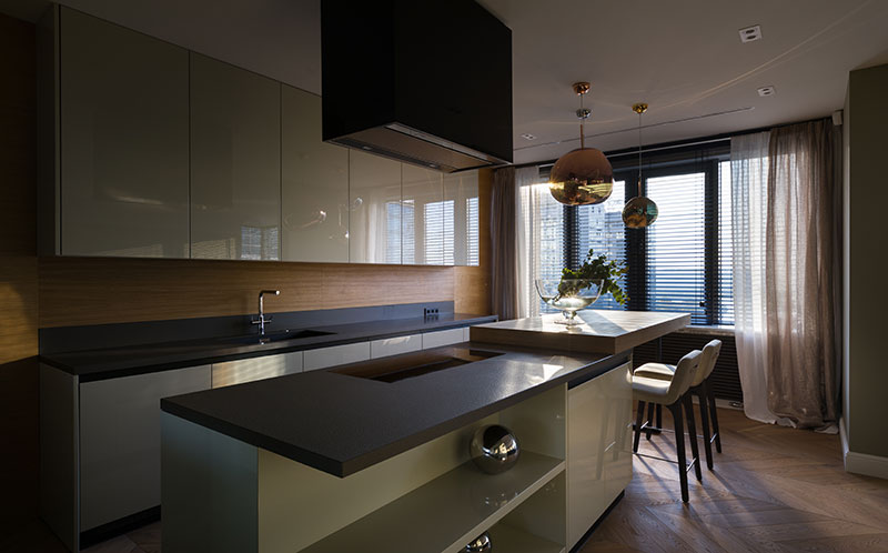 基辅令人惊叹的现代风河景房-6