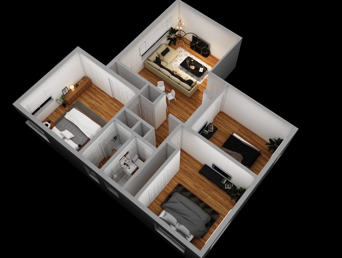 3D Floor Plan Design-5