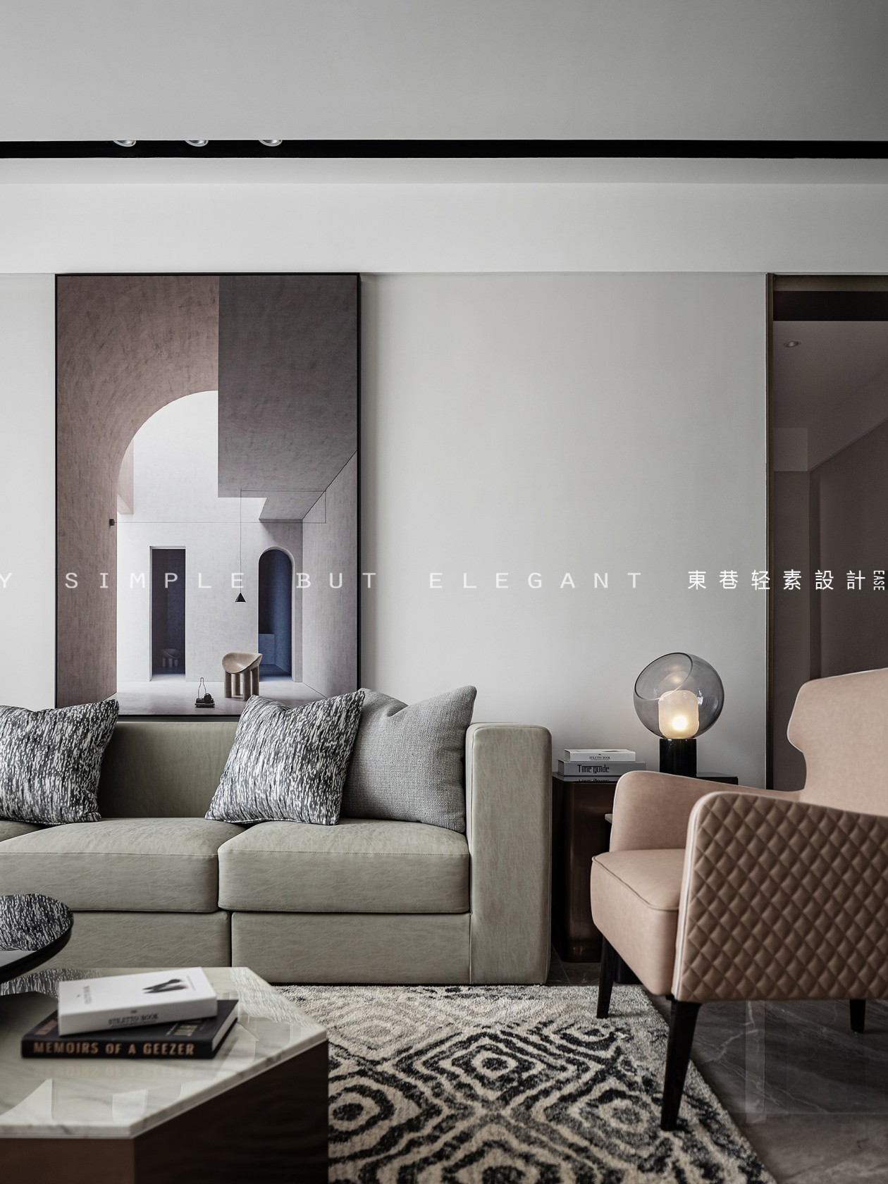 广西钦州灵山现代城样板间·东巷轻素打造光与影的世界-12