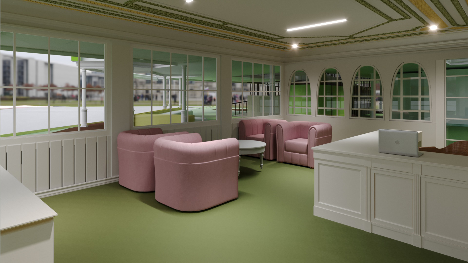 厄瓜多尔昆卡大学室内设计专业教学楼设计-94