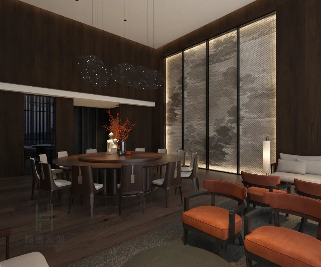 翰唐实创｜私人会所－幽轩离纷华，惟有一丛竹-35