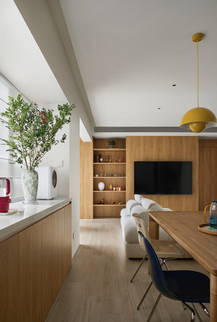 陈智超设计|精装房变身童话乐园!三娃家庭的治愈改造-79