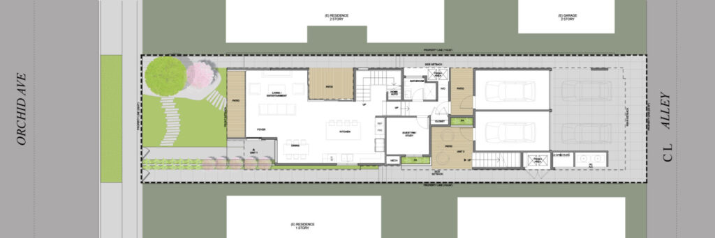 德尔马兰花酒店（注：Orchid是兰花，del Mar在西班牙语里有海边的、德尔马等意思，在很多情况下Orchid del Mar指海边的兰花主题酒店等场所，若有更准确的背景信息，翻译会更精准） 丨ARCHIMORPHIC-15