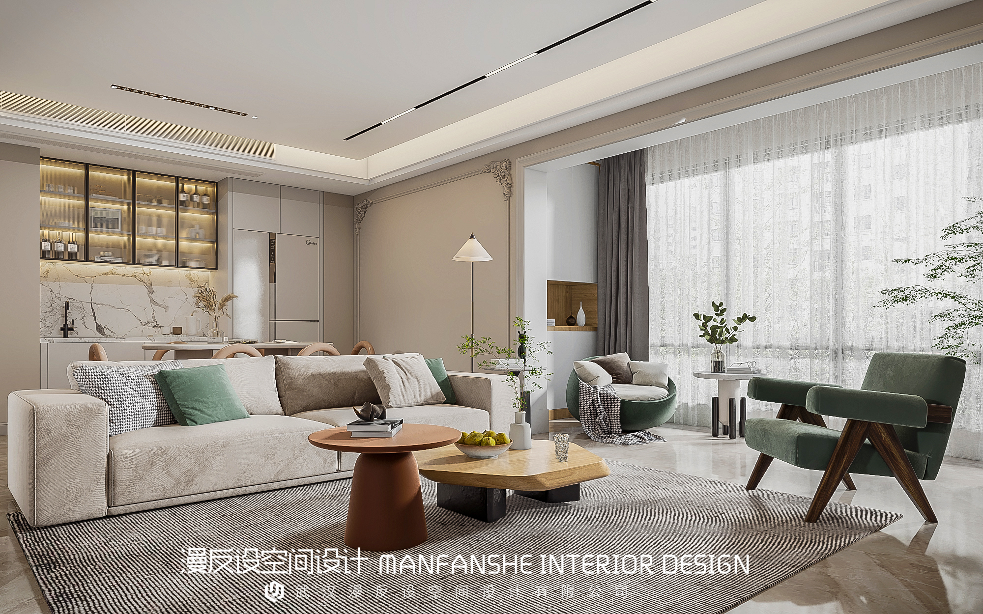 武汉漫反设空间设计丨中国武汉-3