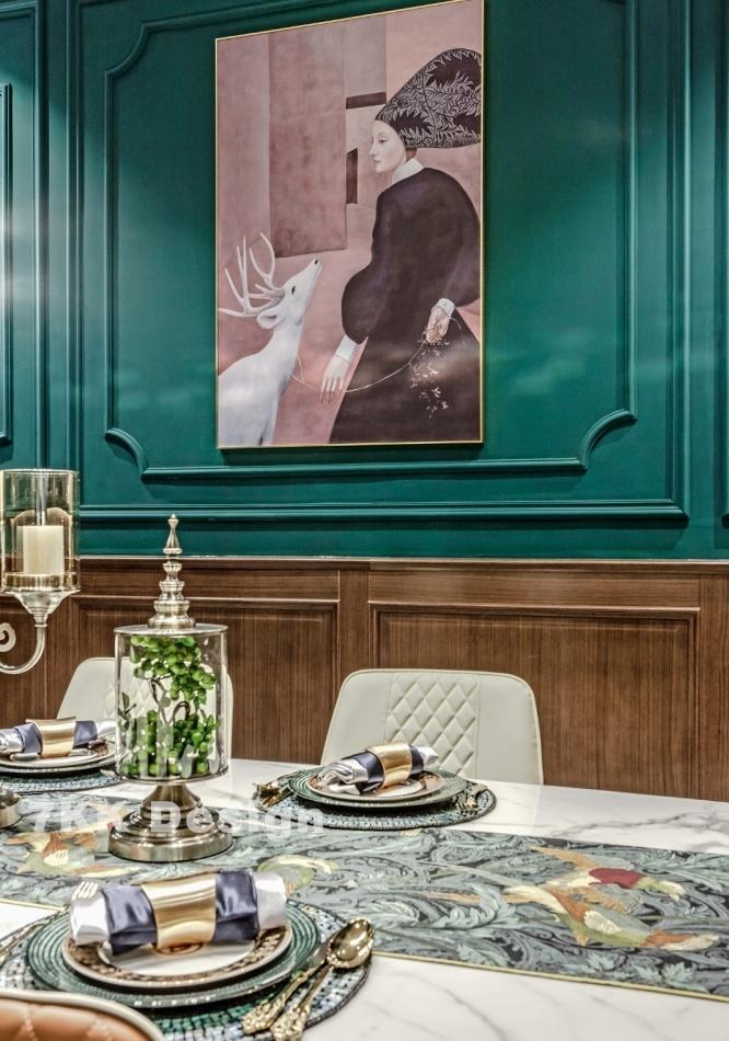 老洋房里的艺术盛宴——现代轻奢与古典韵味的完美融合-40