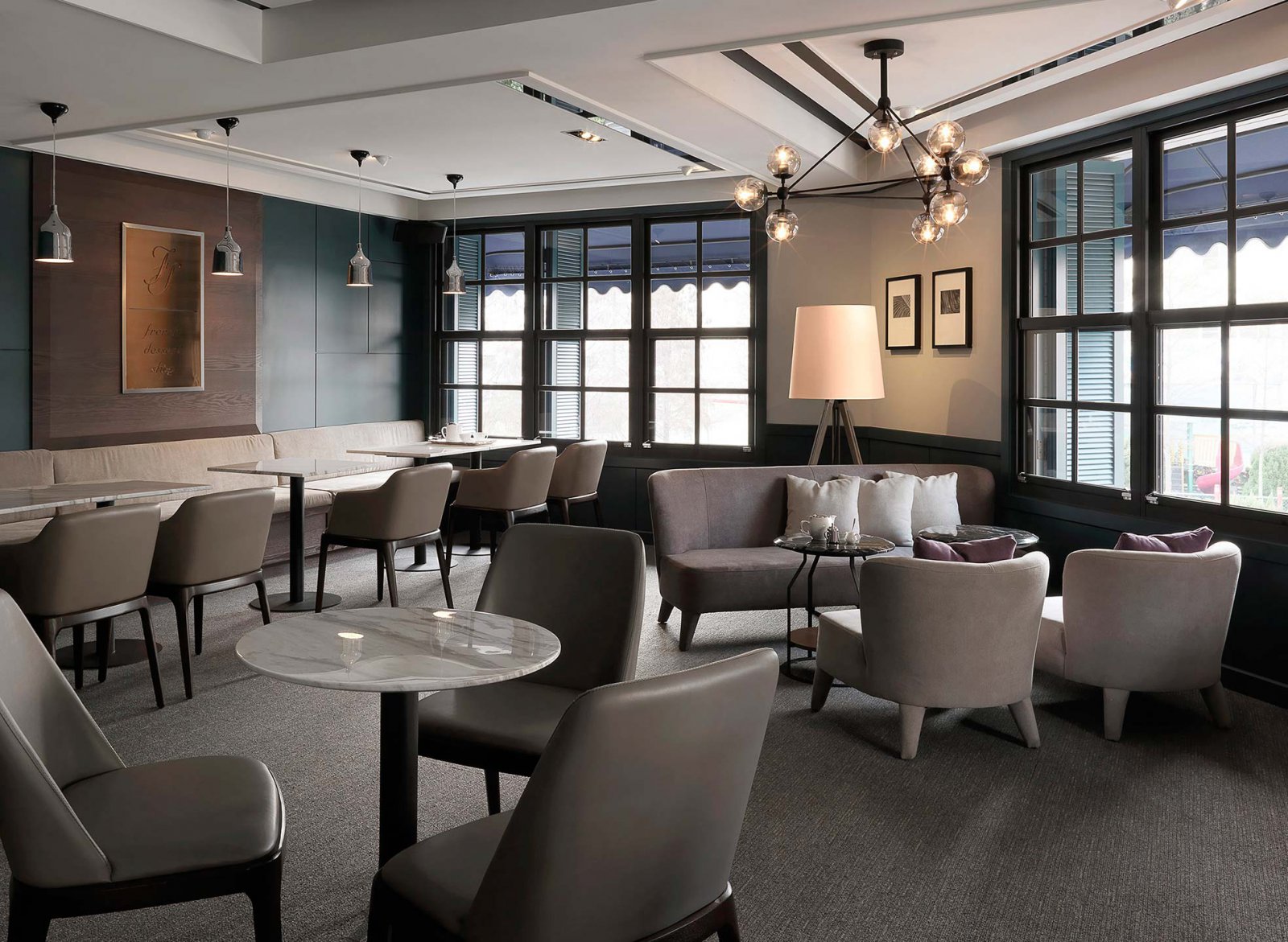 法式甜点餐厅  新澄设计  现代  餐饮  金属  实木  法式-4