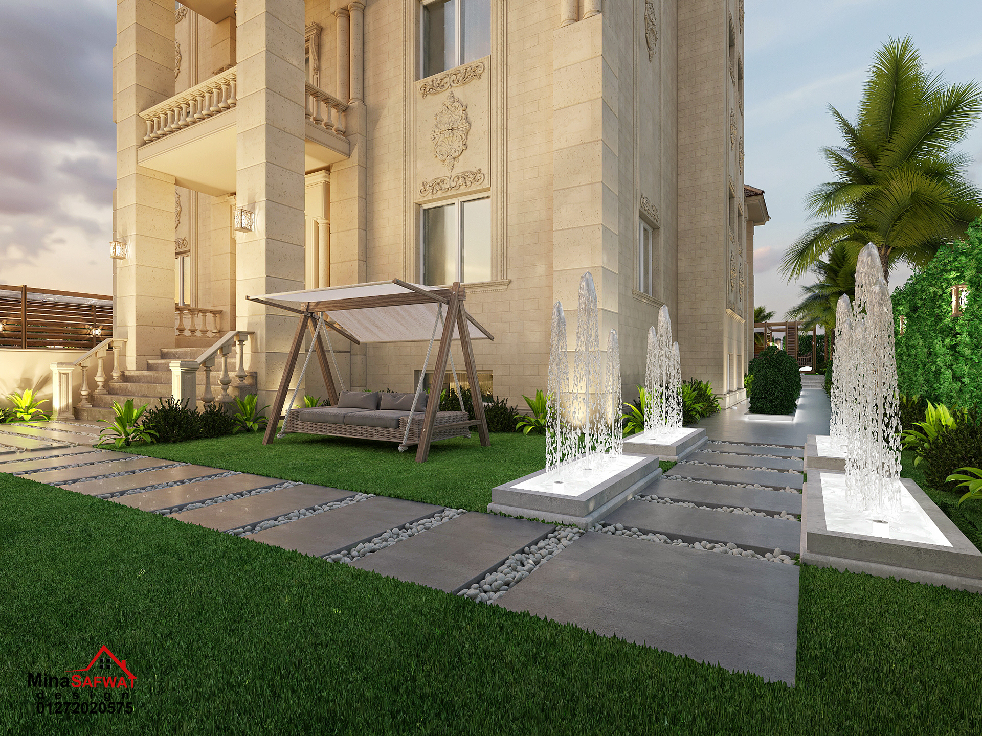 Exterior Facade , Kempiniski palace-3