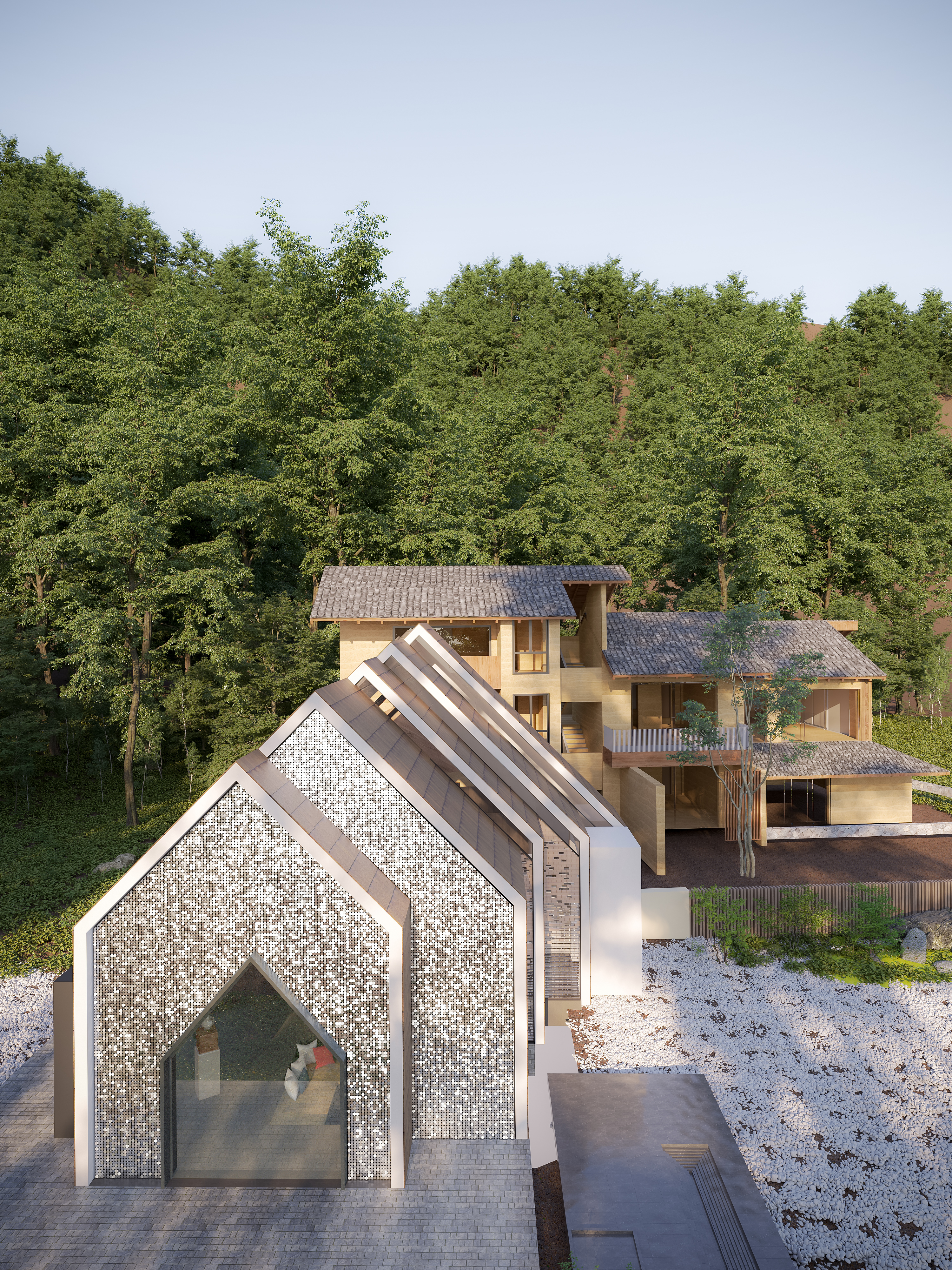 光影筑界，尺度藏峰|顶级别墅定制设计方案-5