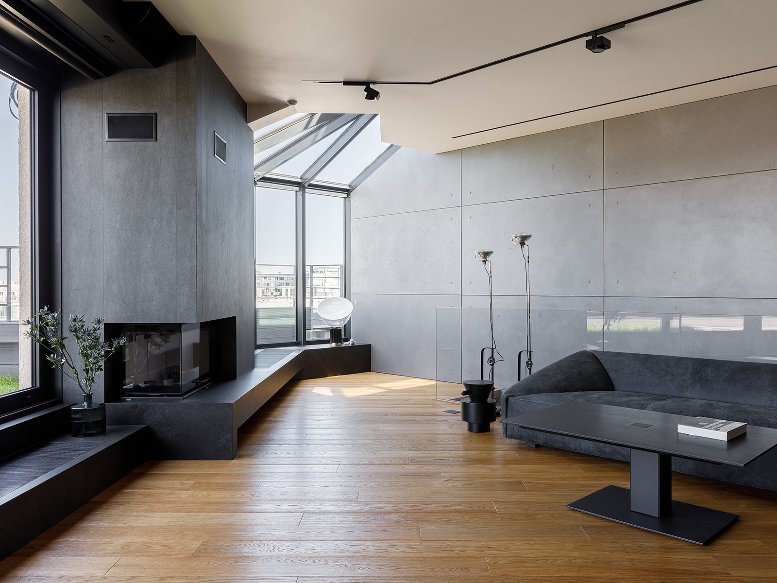 现代极简黑灰公寓 | 设计师伊利亚·泽伊曼的杰作-12