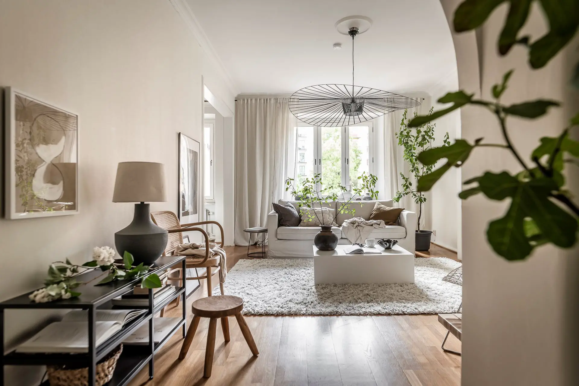 瑞典公寓绿色植物装饰设计-3