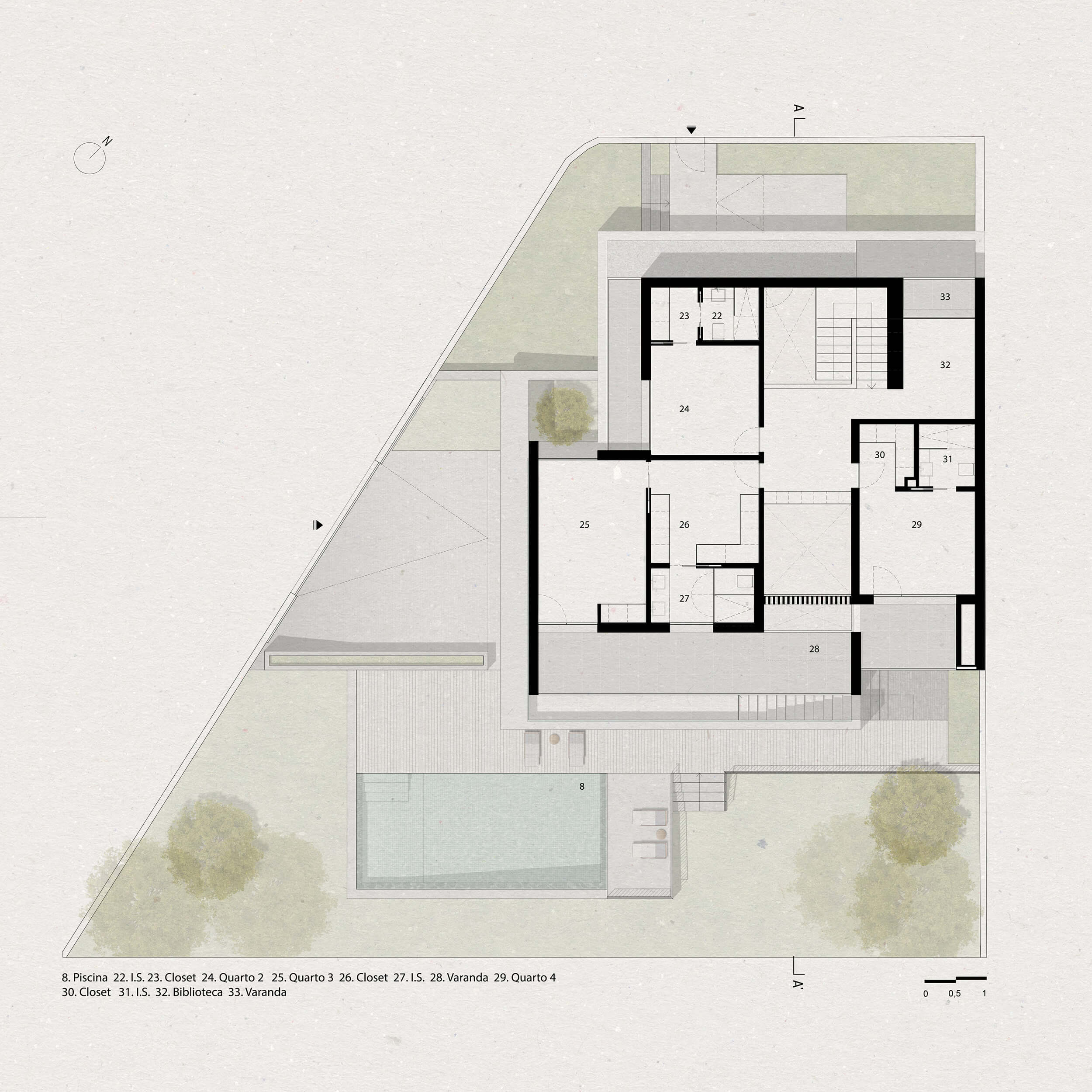 萨兰加尔别墅丨葡萄牙丨estúdio AMATAM-59