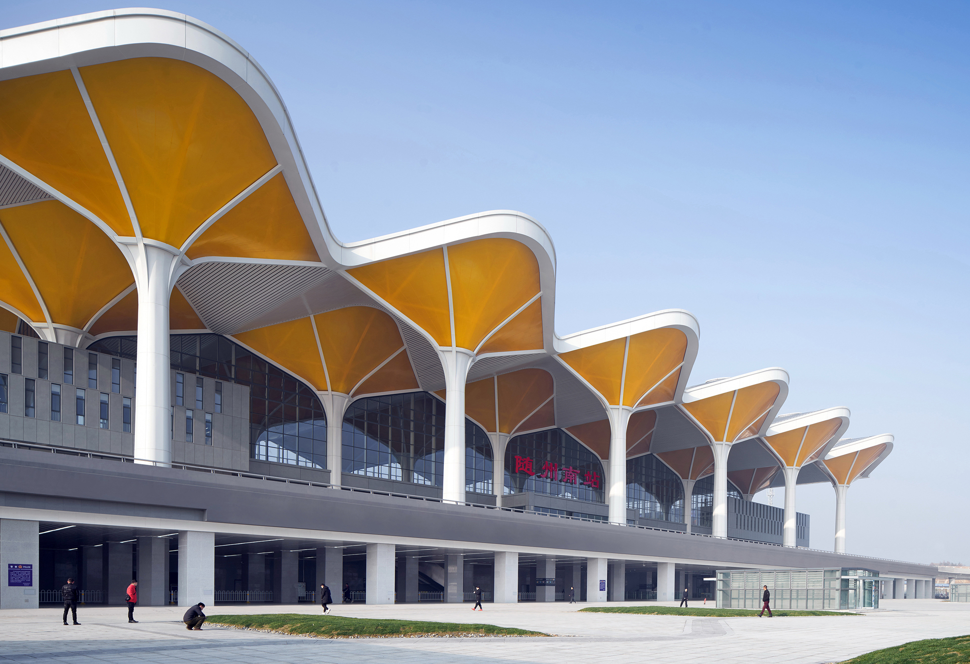 汉十高铁随州南站丨中国随州丨中南建筑设计院-33