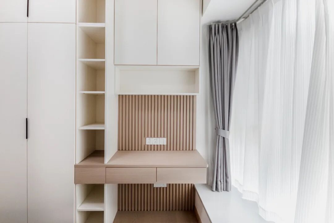 134㎡广州四口之家，巨巨巨温馨的大平层，这套极简原木风直接封神！-139