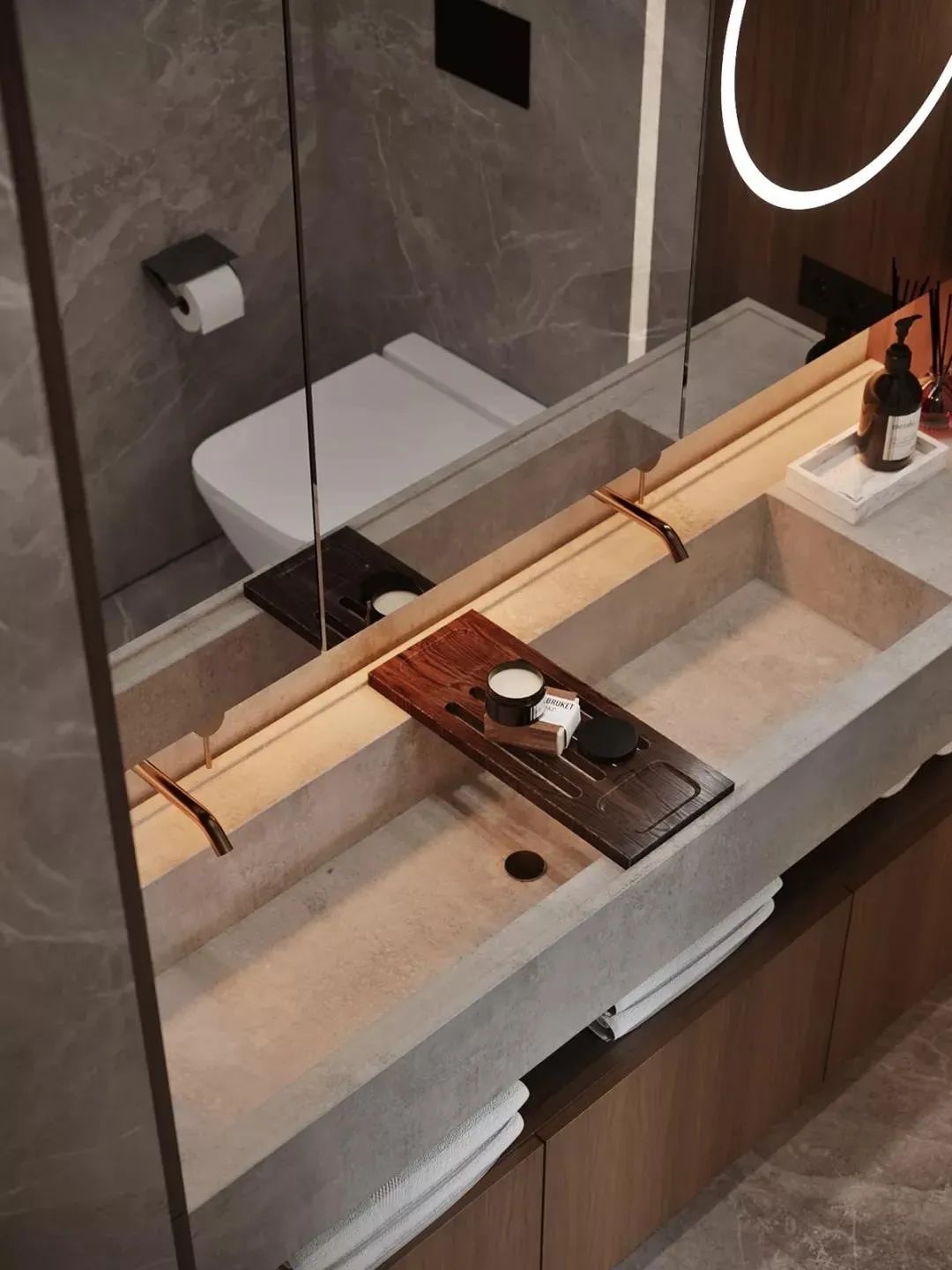 莫斯科 115㎡原木极简，温馨时尚空间设计-46