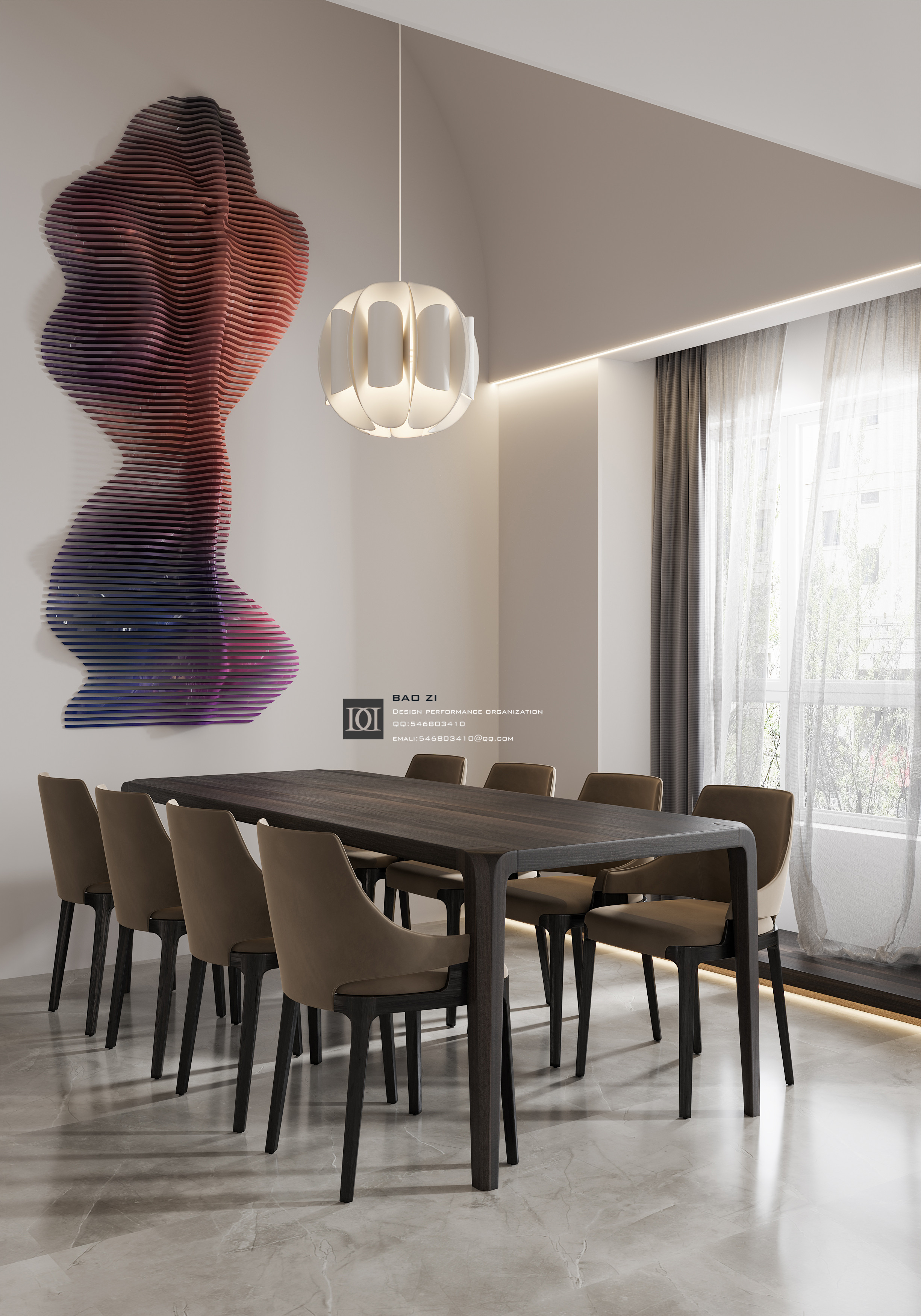 现代简约平层设计-6