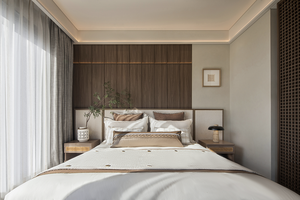 万宁·万华万岭麓湾上叠别墅样板间丨中国万宁丨深圳市盘石室内设计有限公司,万华室内设计中心-16