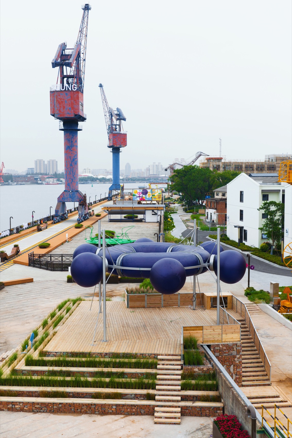 2025上海城市空间艺术季《航舵》装置丨中国上海丨上海重峰建筑设计咨询有限公司-3