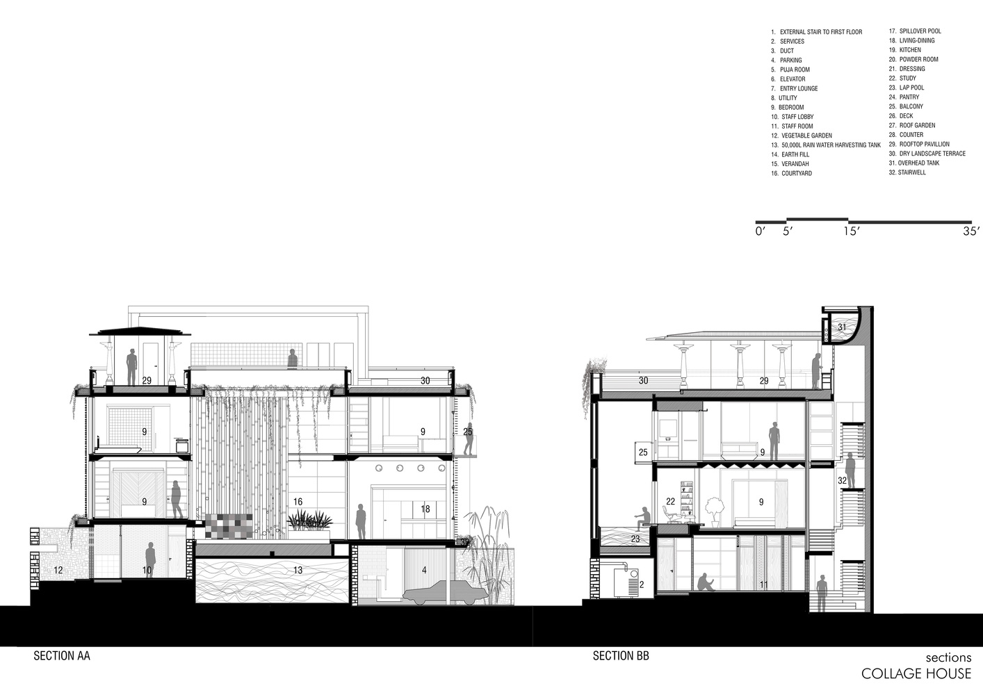 印度马哈拉施特拉邦拼贴别墅-102