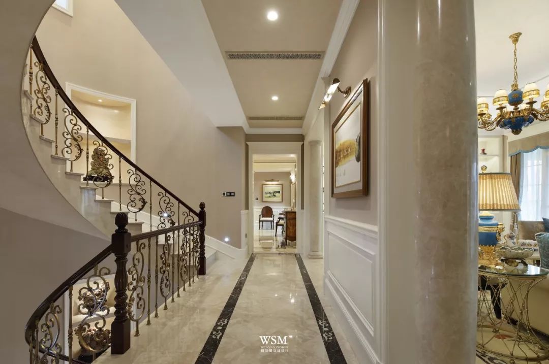 苏州雅戈尔天邑 300 平米古典美式家居设计-47