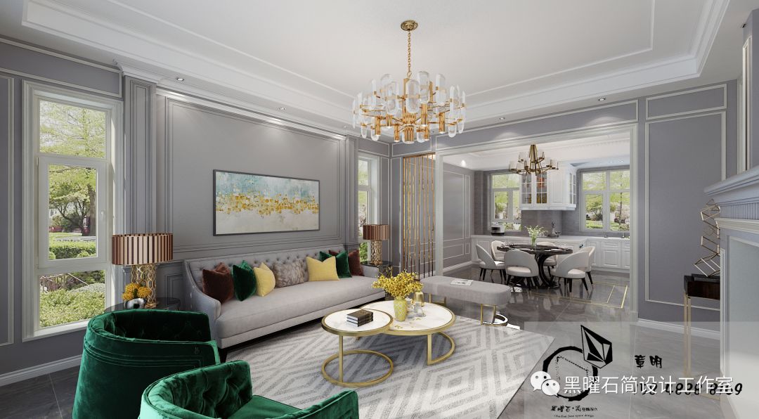 三代同堂共享天伦，美式轻奢幸福之家-27