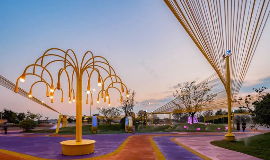 青岛金茂中欧国际城街角公园丨中国青岛丨凯盛上景(北京)景观规划设计有限公司-36