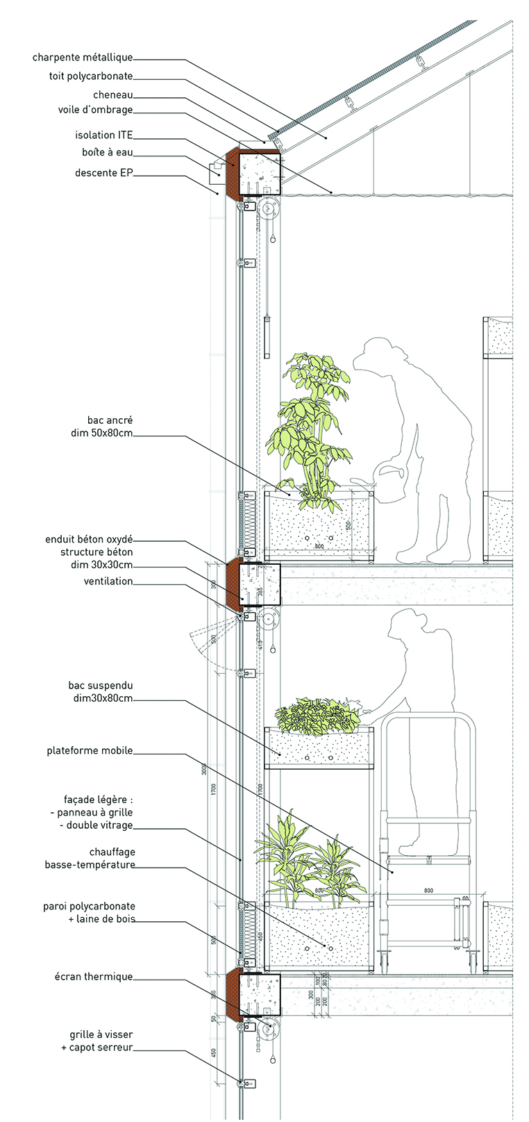 LaCitéMaraîchère · 现代农业与可持续发展的创新综合体丨法国丨ilimelgo,secousses 等-41