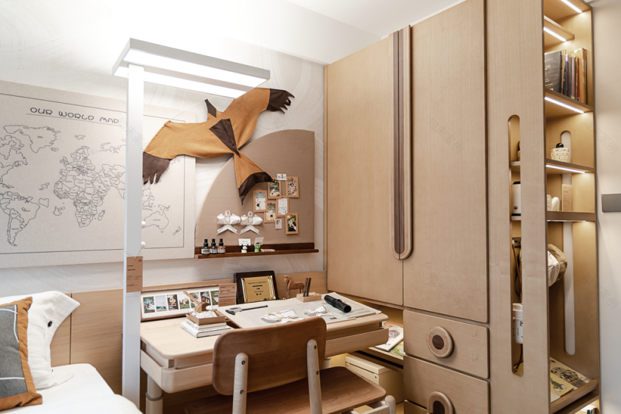 广州金茂万科都会四季106户型样板房丨中国广州丨深圳GNU金秋设计-13